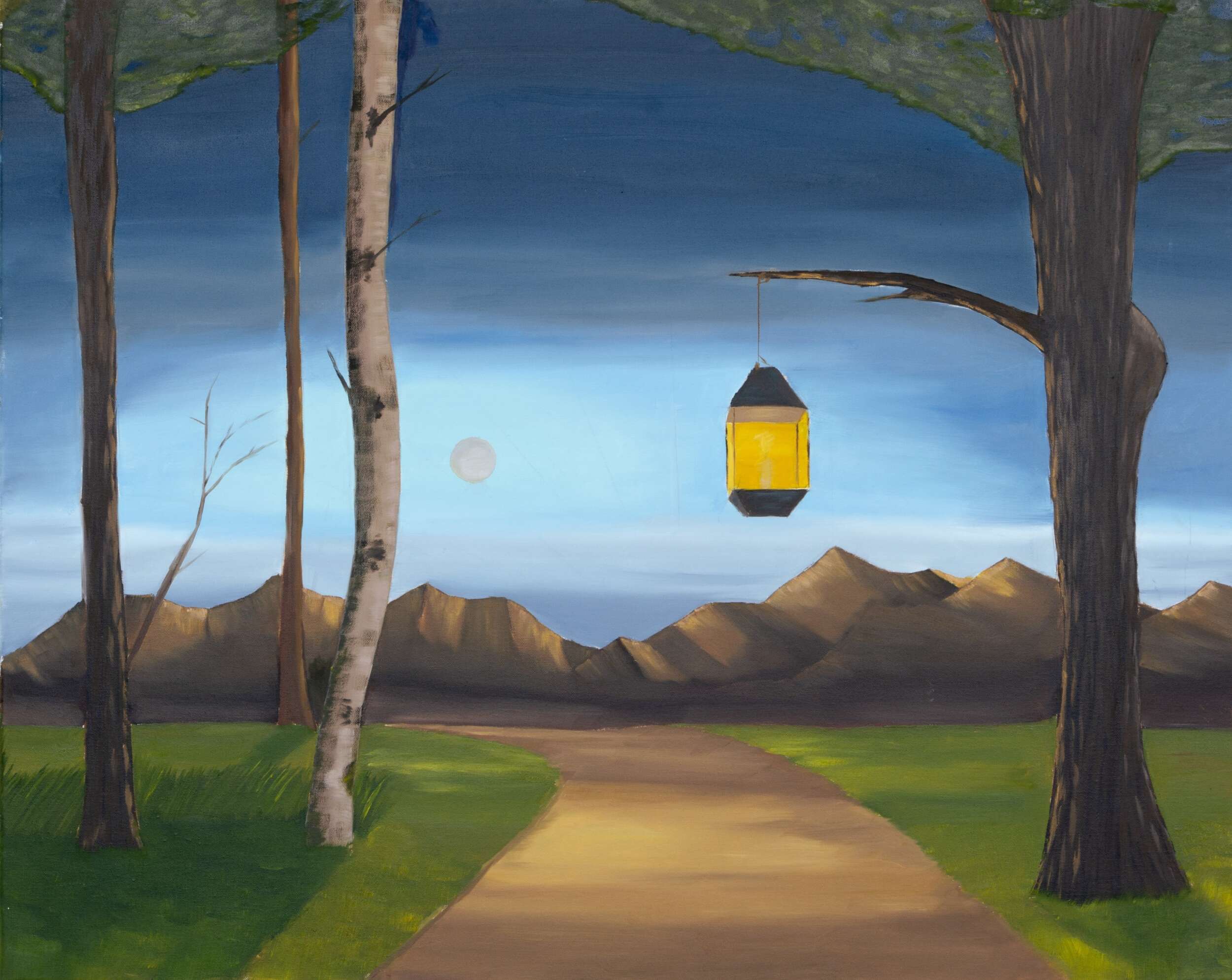 Laterne in der nacht - Mirko Lassalle 1