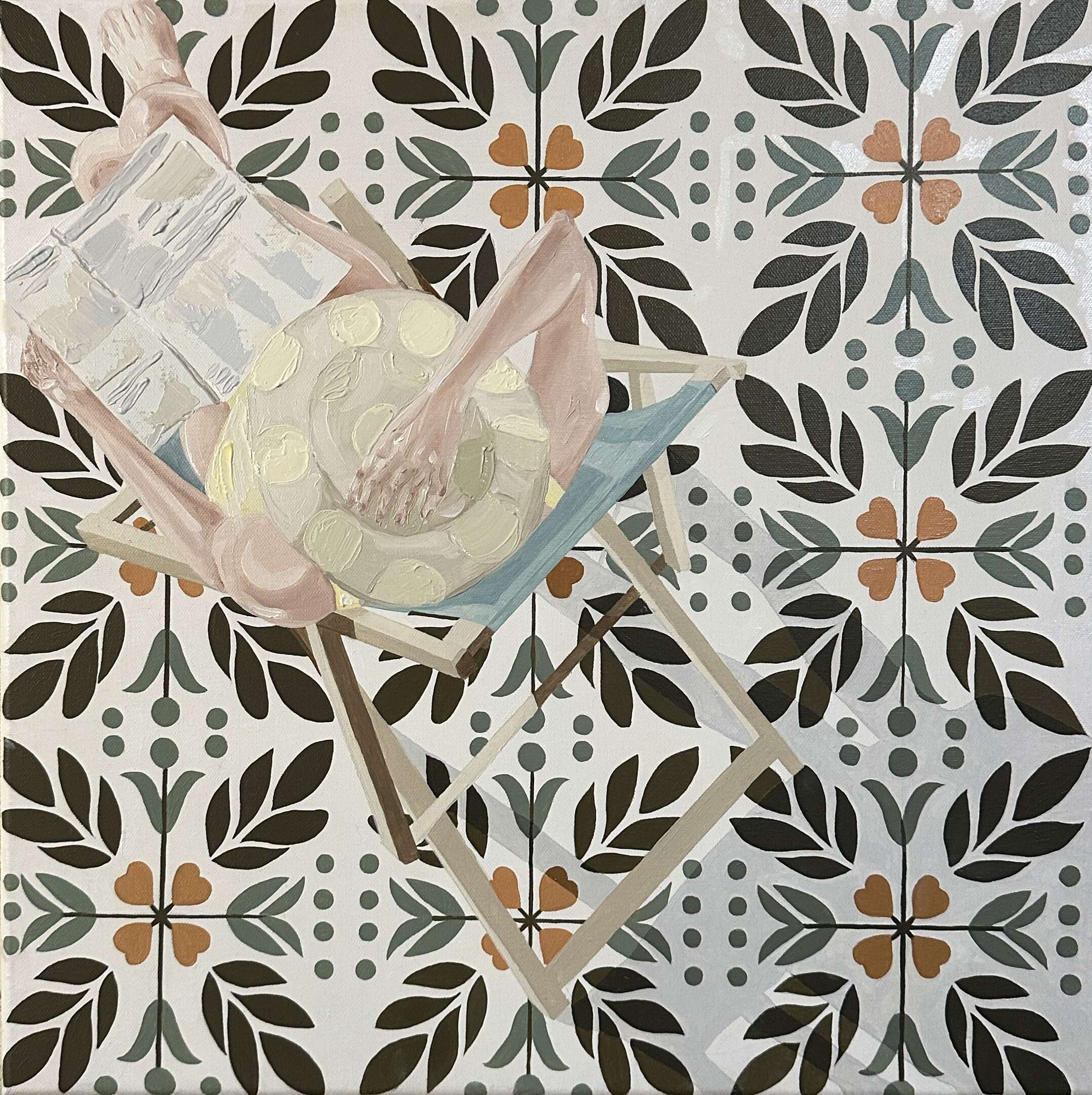 sunbathing - Kunstdruck / fine art print - Jana Mertens 1