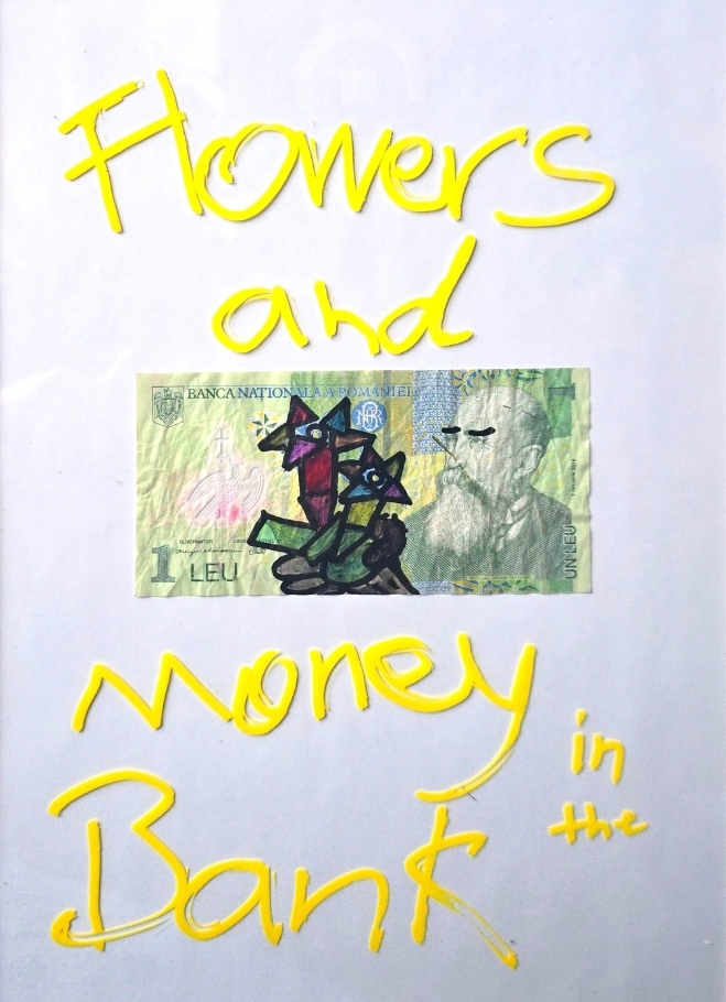 Flowers and money  - Christopher Schröder 1