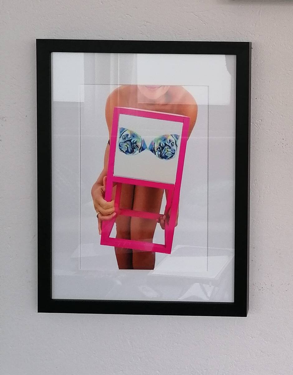 Objekt-Photo-Druck-Synonyme Möpse