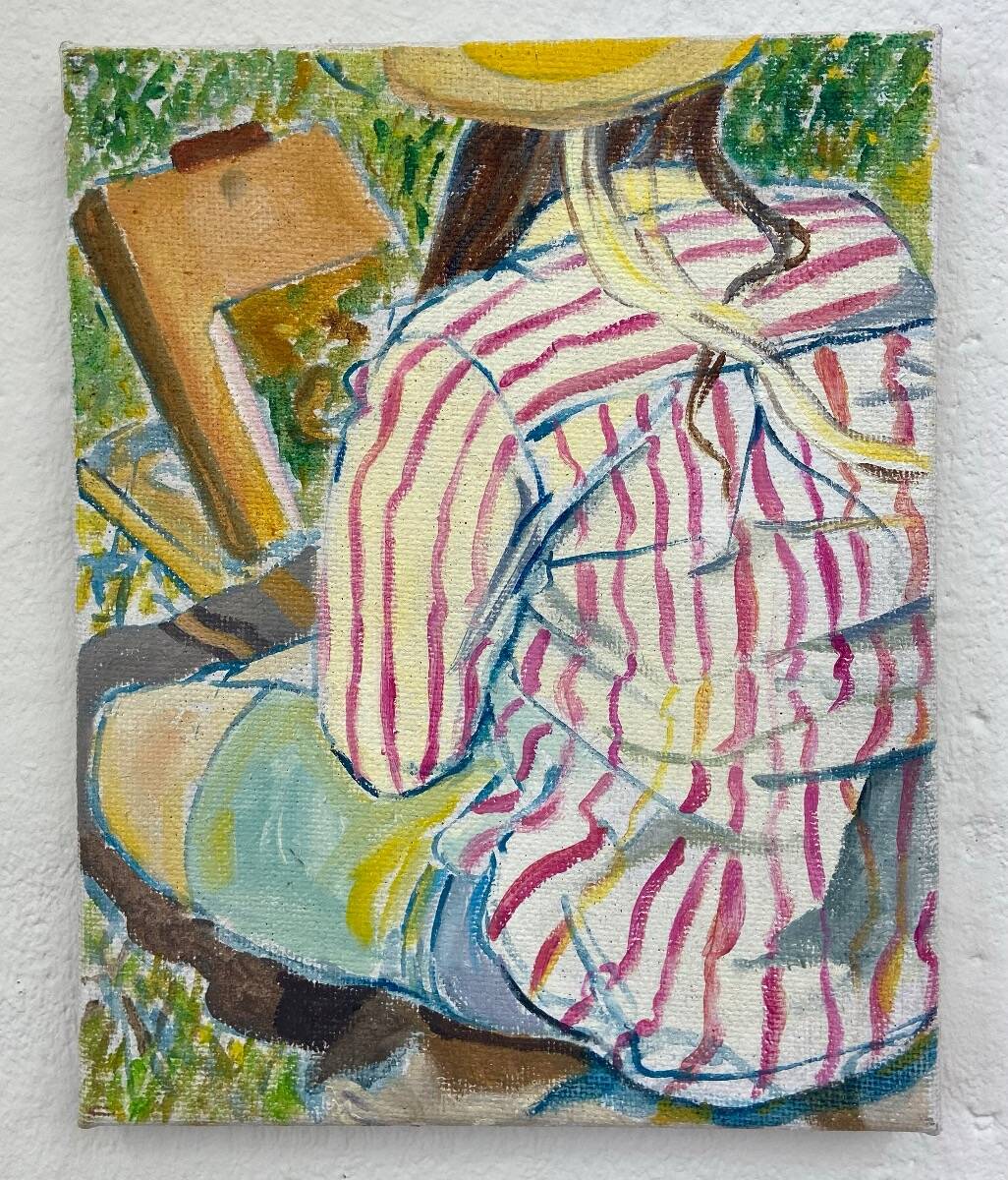 Plein Air und Streifenhemd