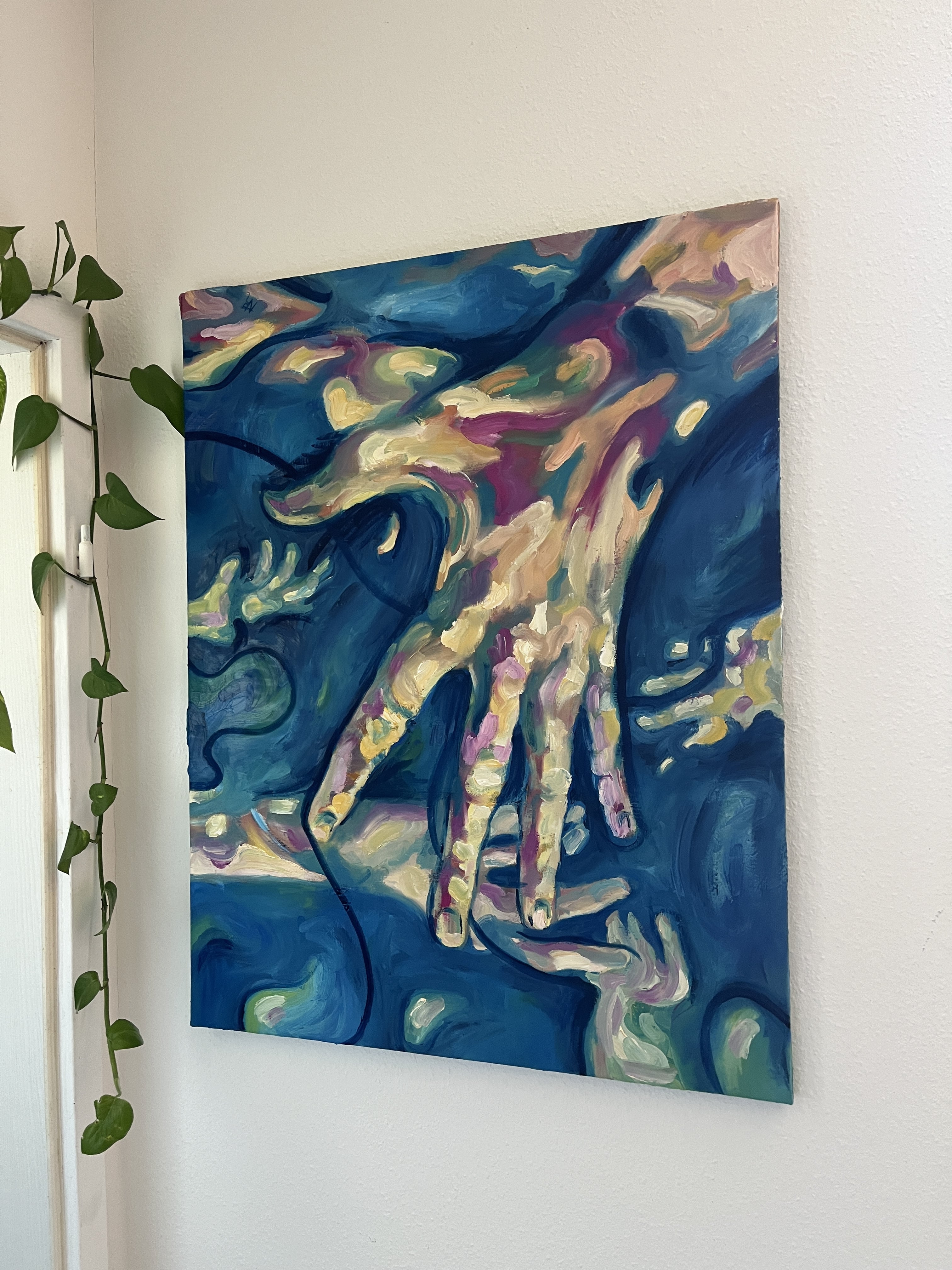 Gemenge in blau - Noah Rennebaum 1