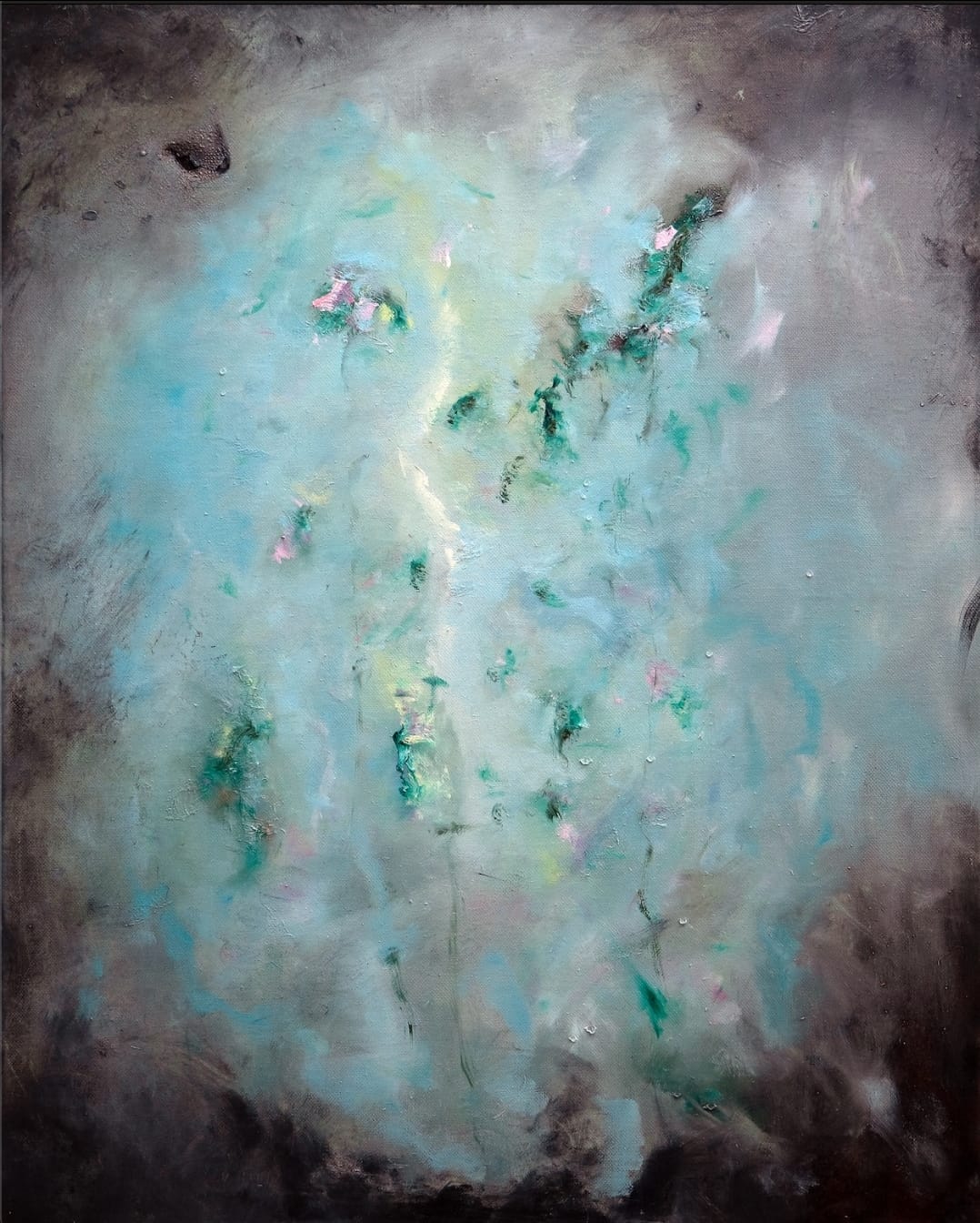 Space : Symphonie in blue Bienale Print - Christopher Schröder 1