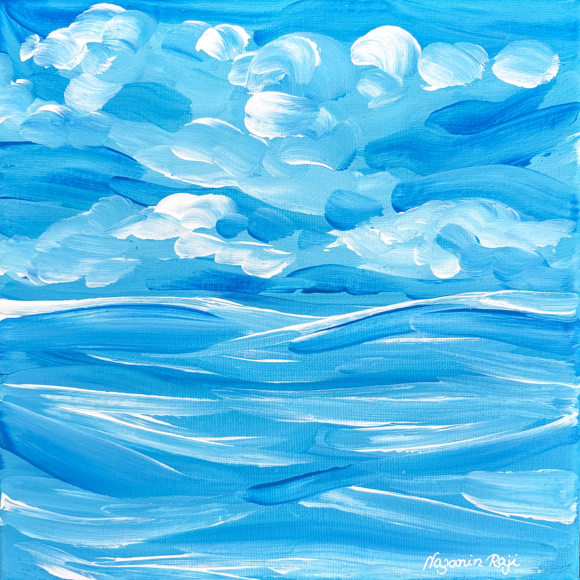 Bewegtes Blau - Nazanin Raji 1