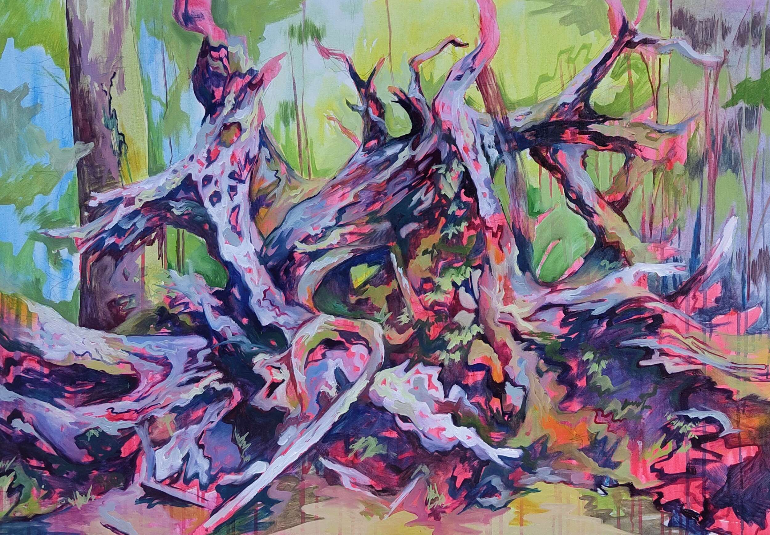 Entwurzelter Baum - Jannis Kustak 1