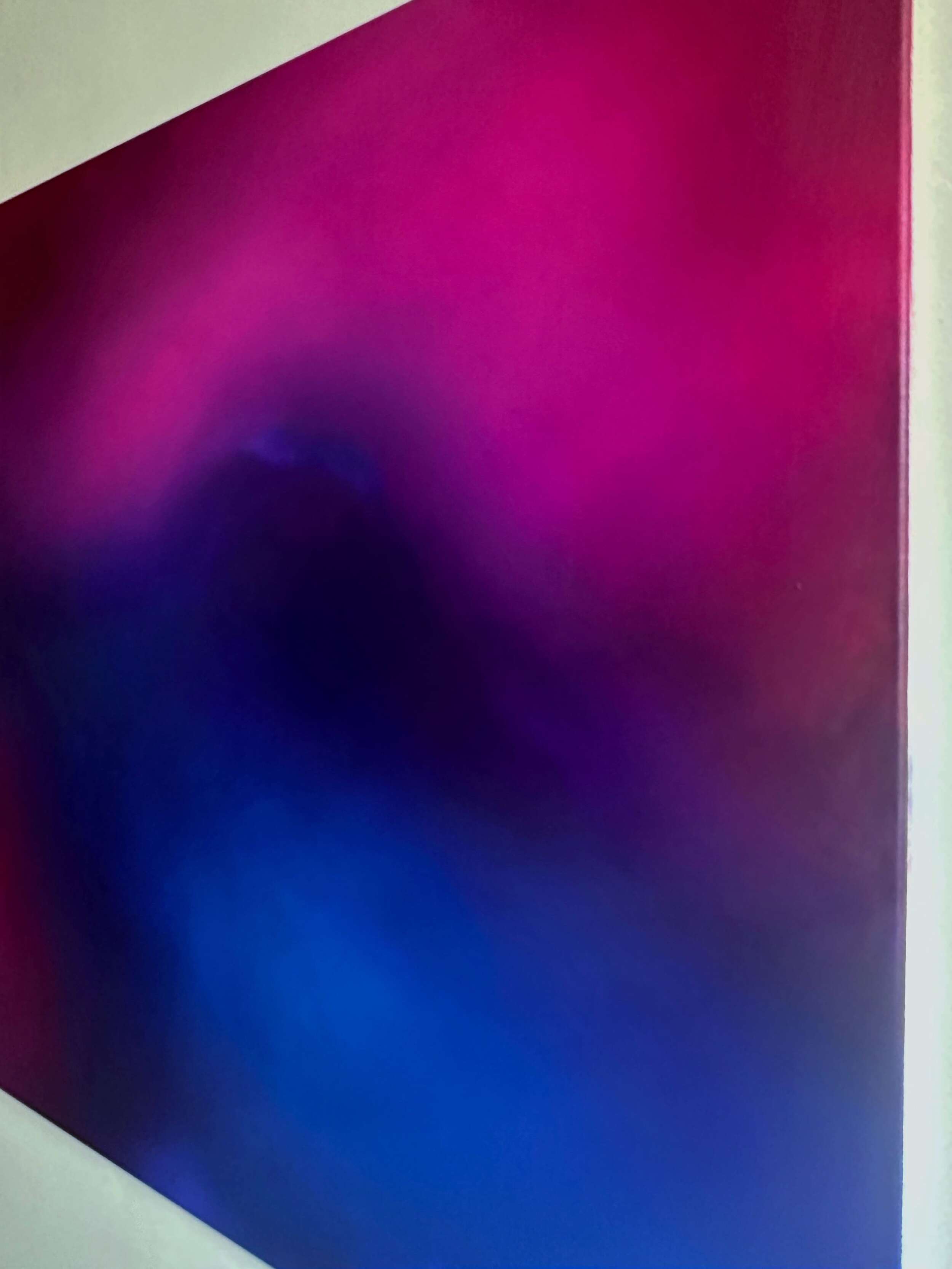 2025#7 Farbbad Magentablau - Antje Bockeloh 2