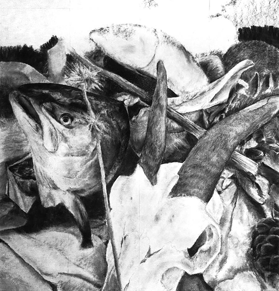 „Still life with fish”