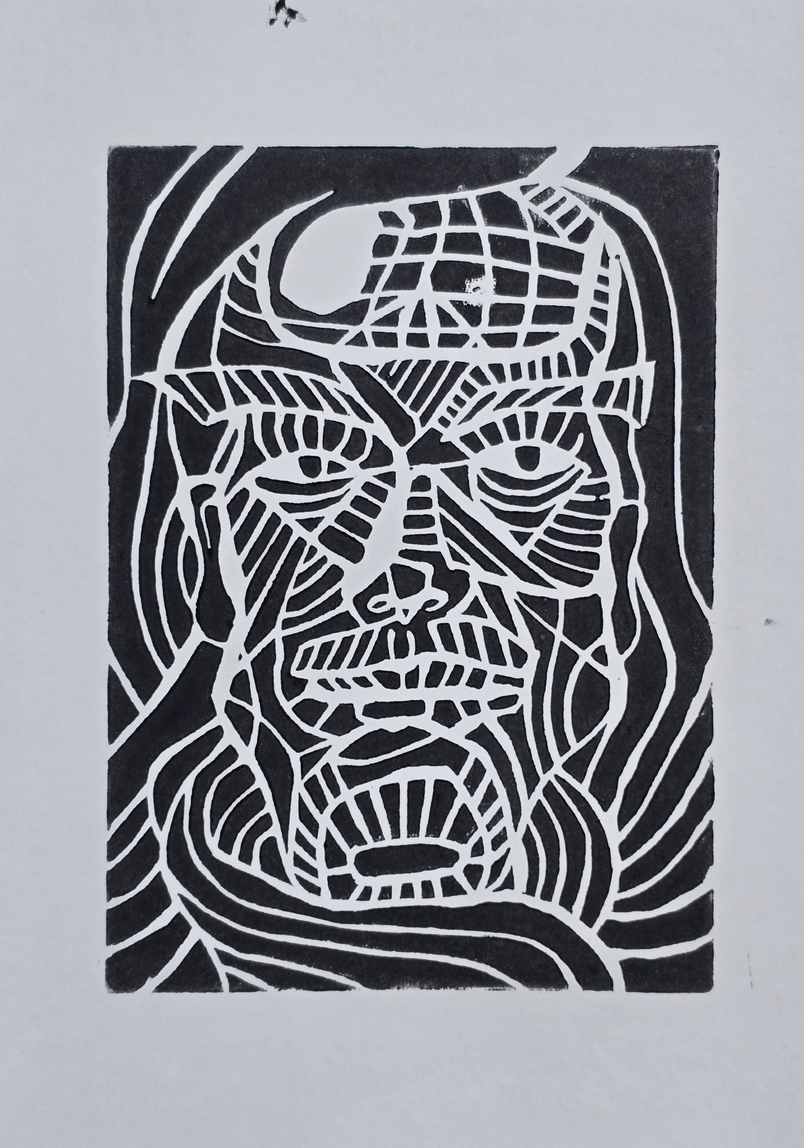 Selbstbildnis mit Schal - Joel Li Boonma 1