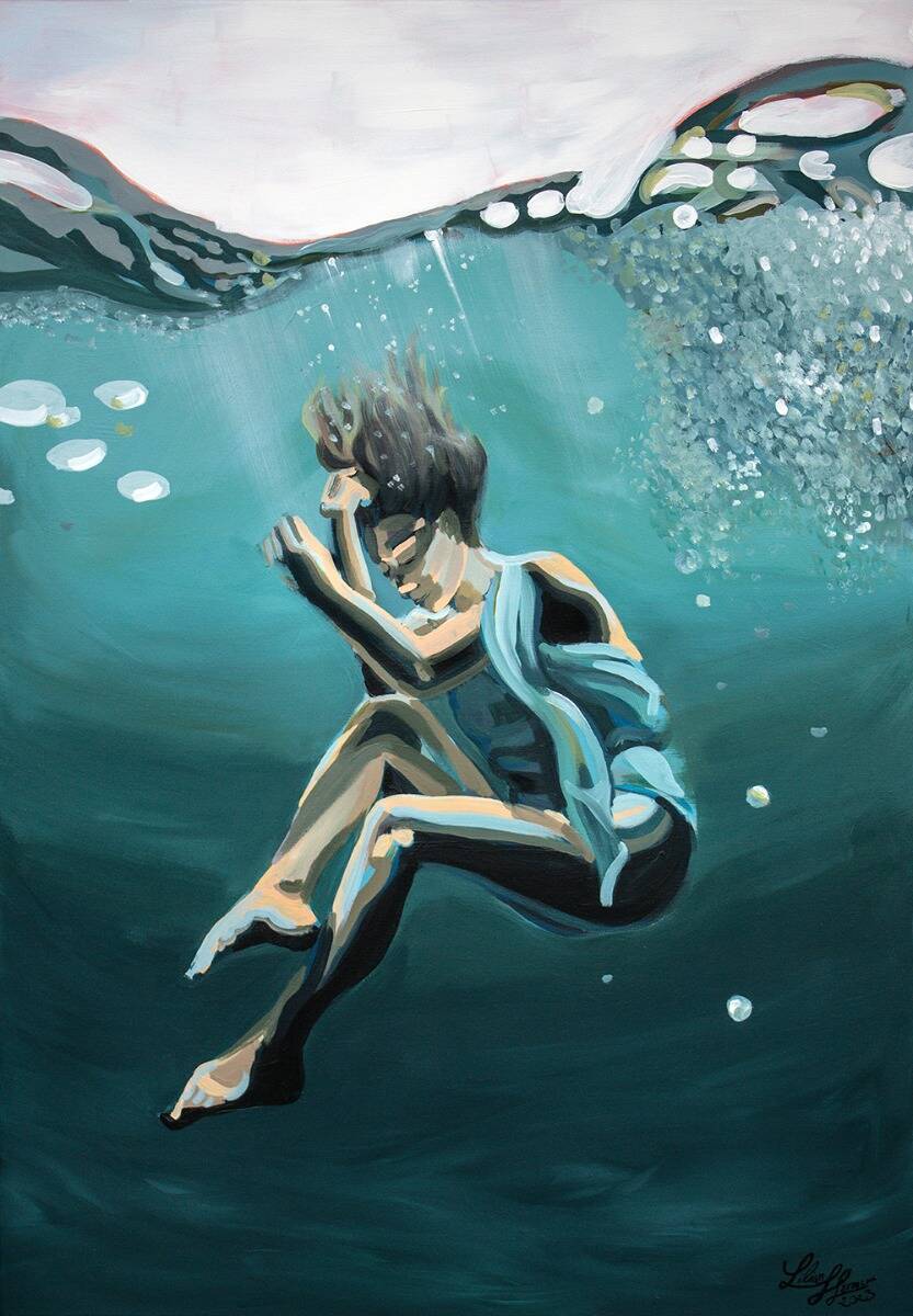 Leben im Wasser - Druck in A2