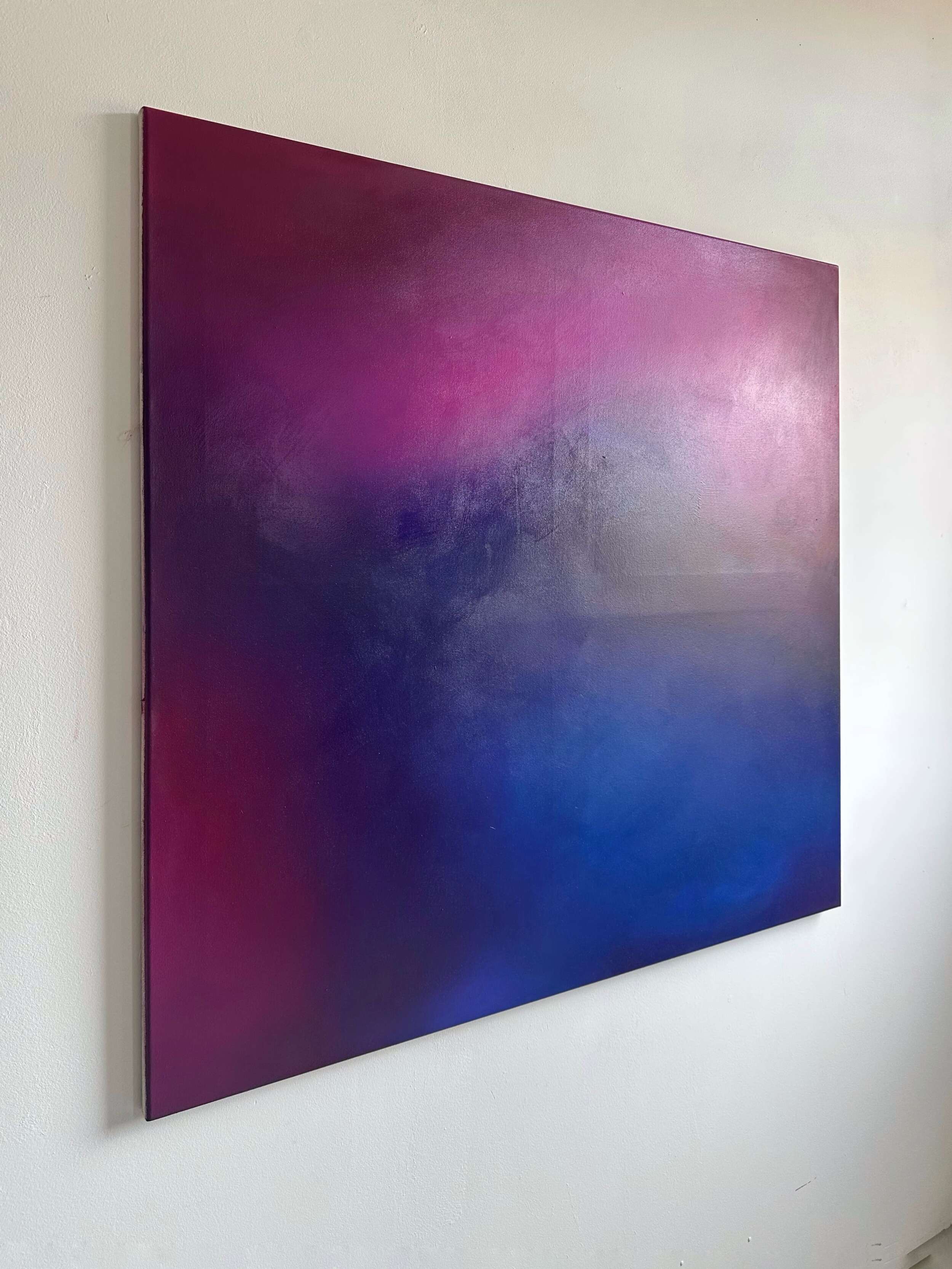 2025#7 Farbbad Magentablau - Antje Bockeloh 3