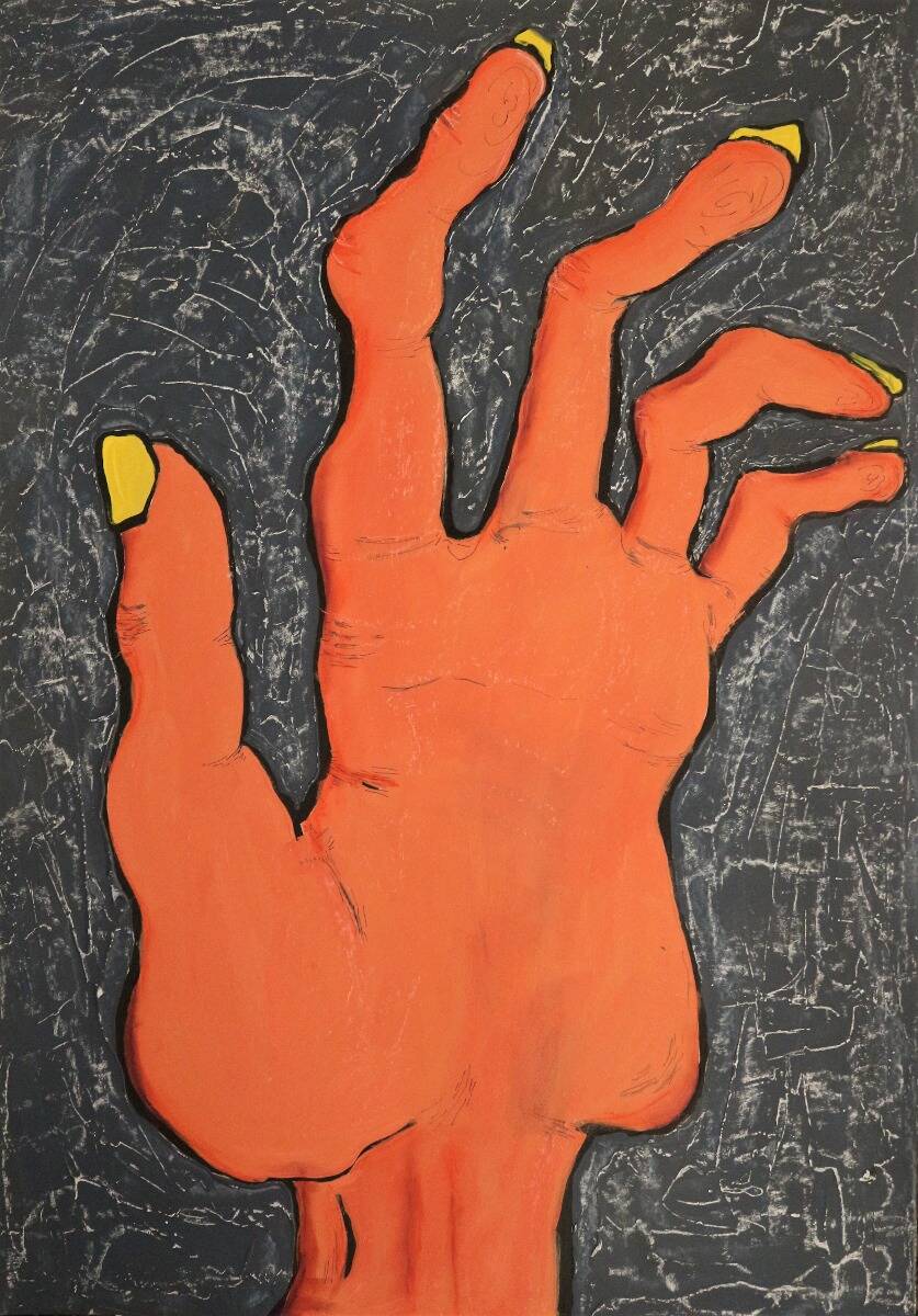 Orange Hand