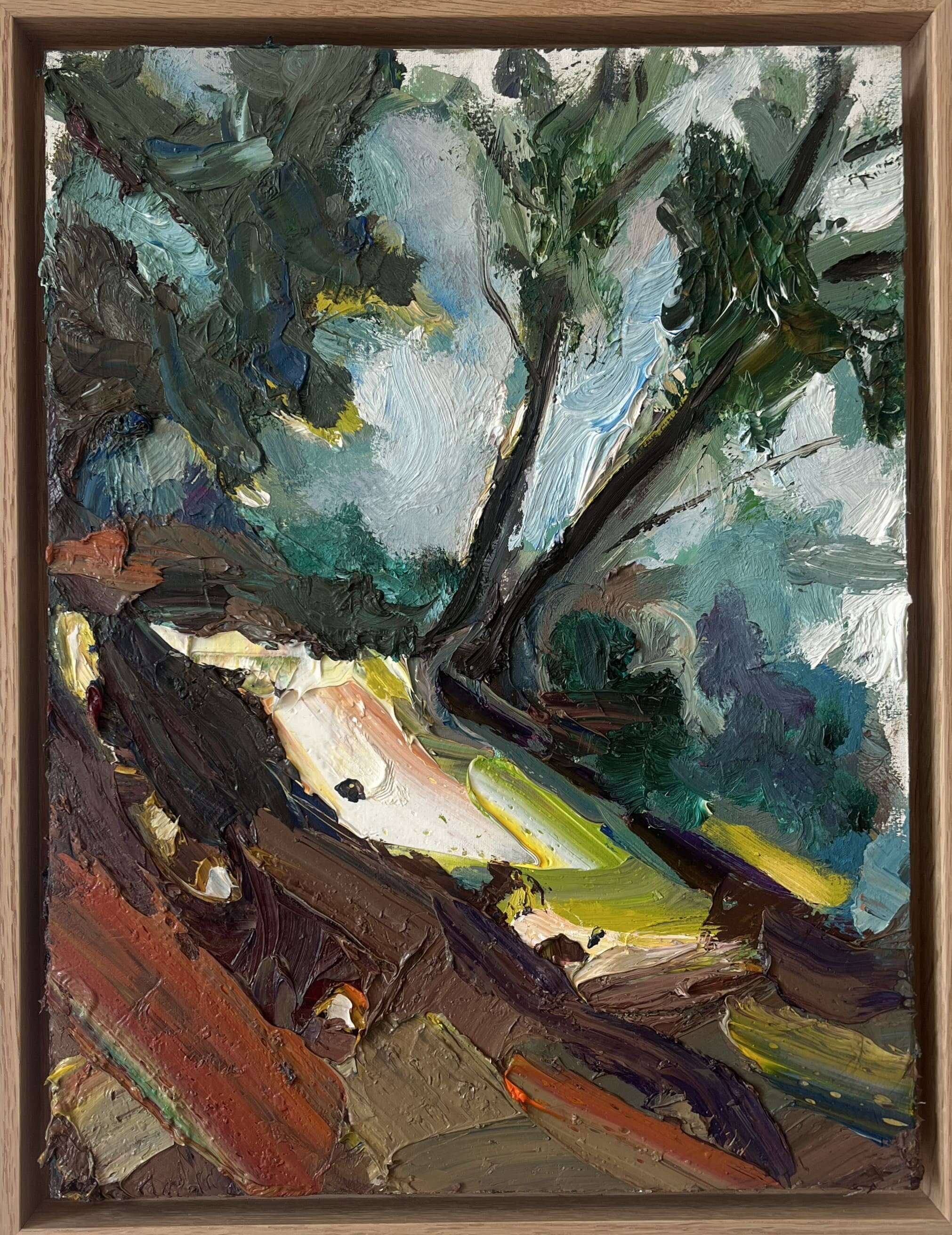 Zwei Bäume im Park - Noah Rennebaum 1