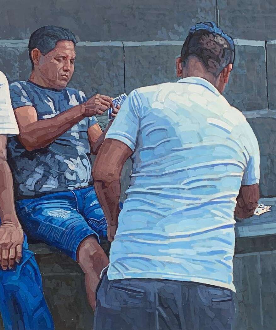 Die Kartenspieler - Sebastian Lorenz 6