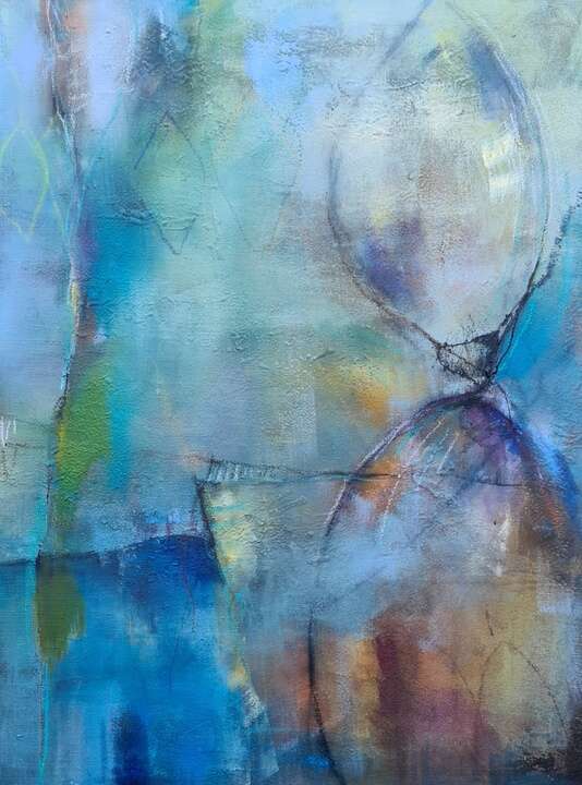 Lagune IV - Annegret Mainz 1