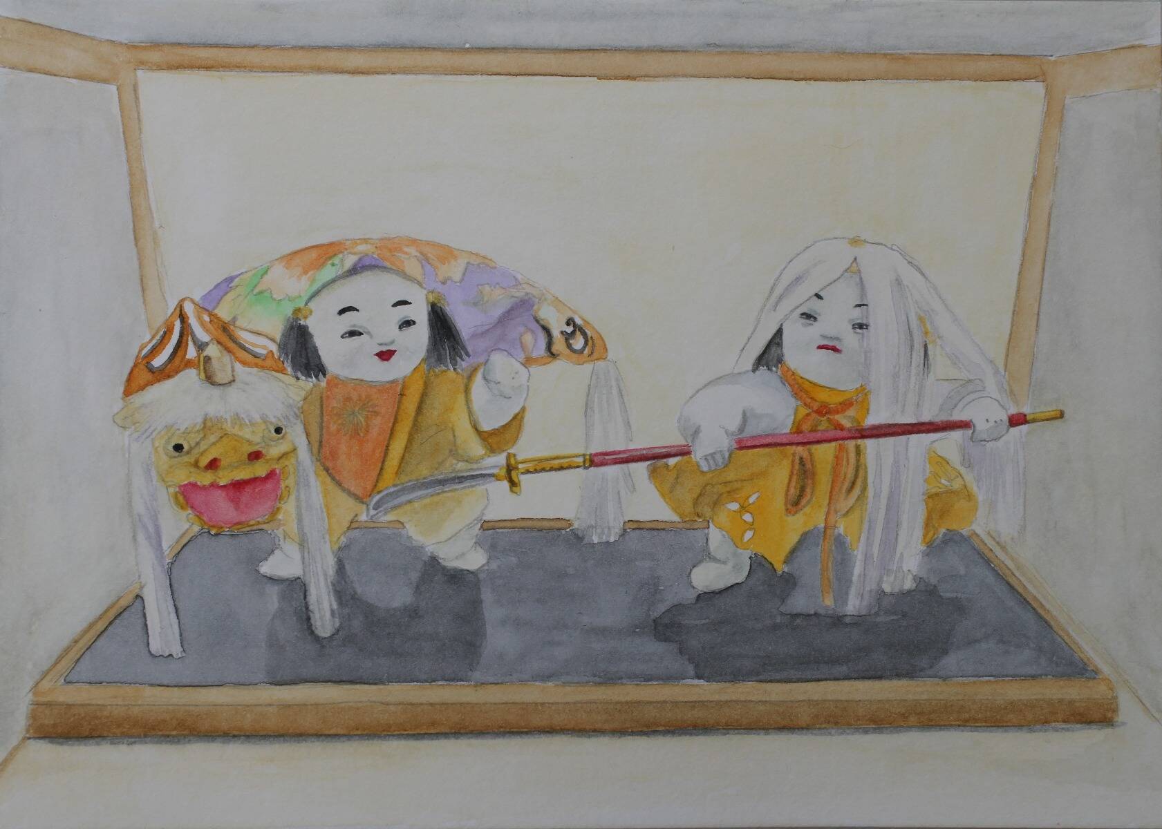 Samurai Figuren, Samurai Museum, Tokyo