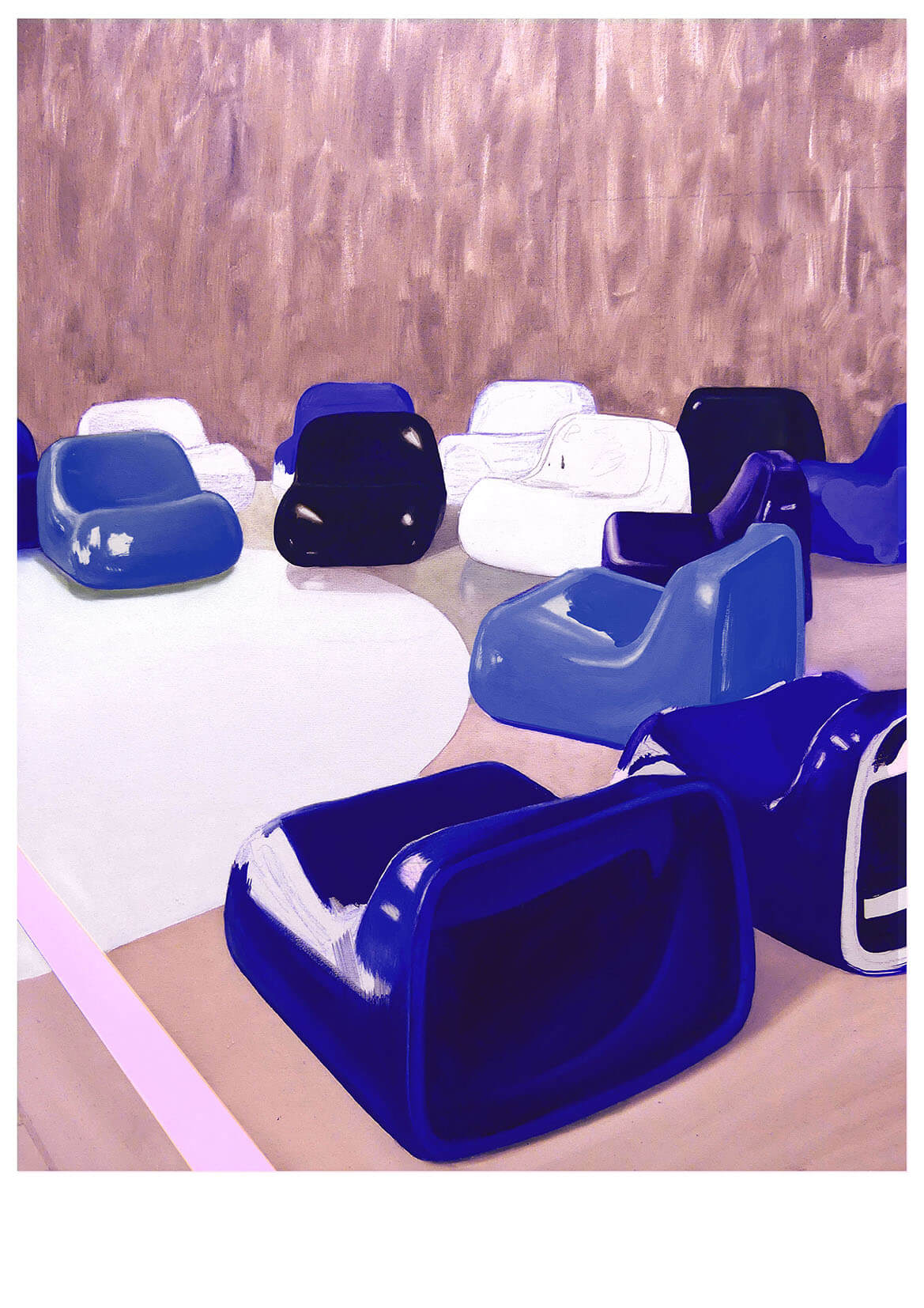 2 Risographien: Democracy & Playing with fire - Jo Failer 1