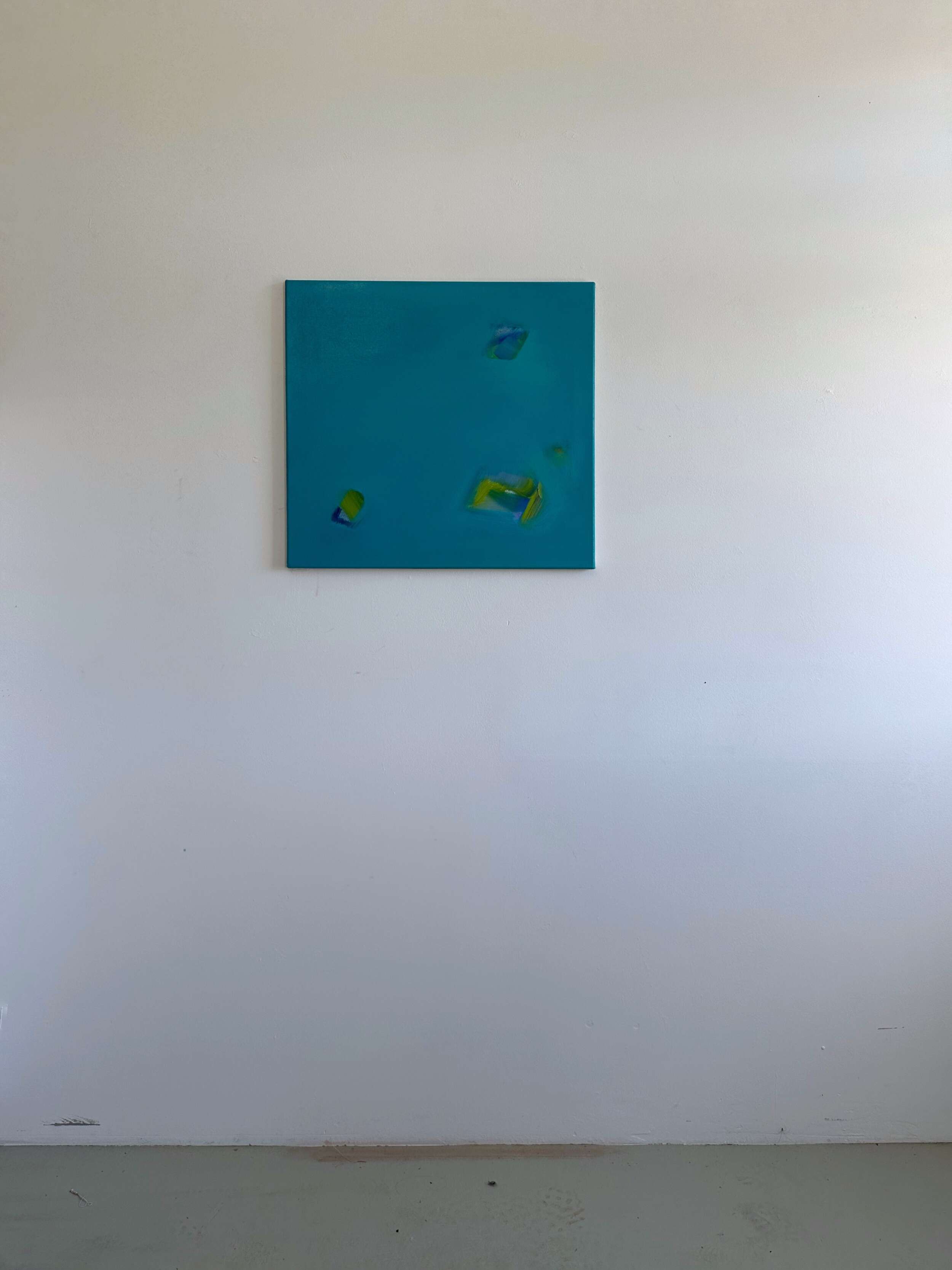 Blue with green pieces - Antje Bockeloh 1