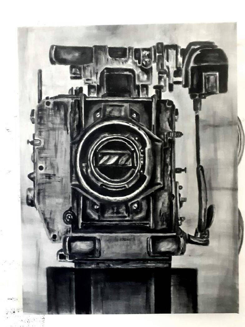 ohne Titel, Öl auf Baumwolle , 80cm x 60cm