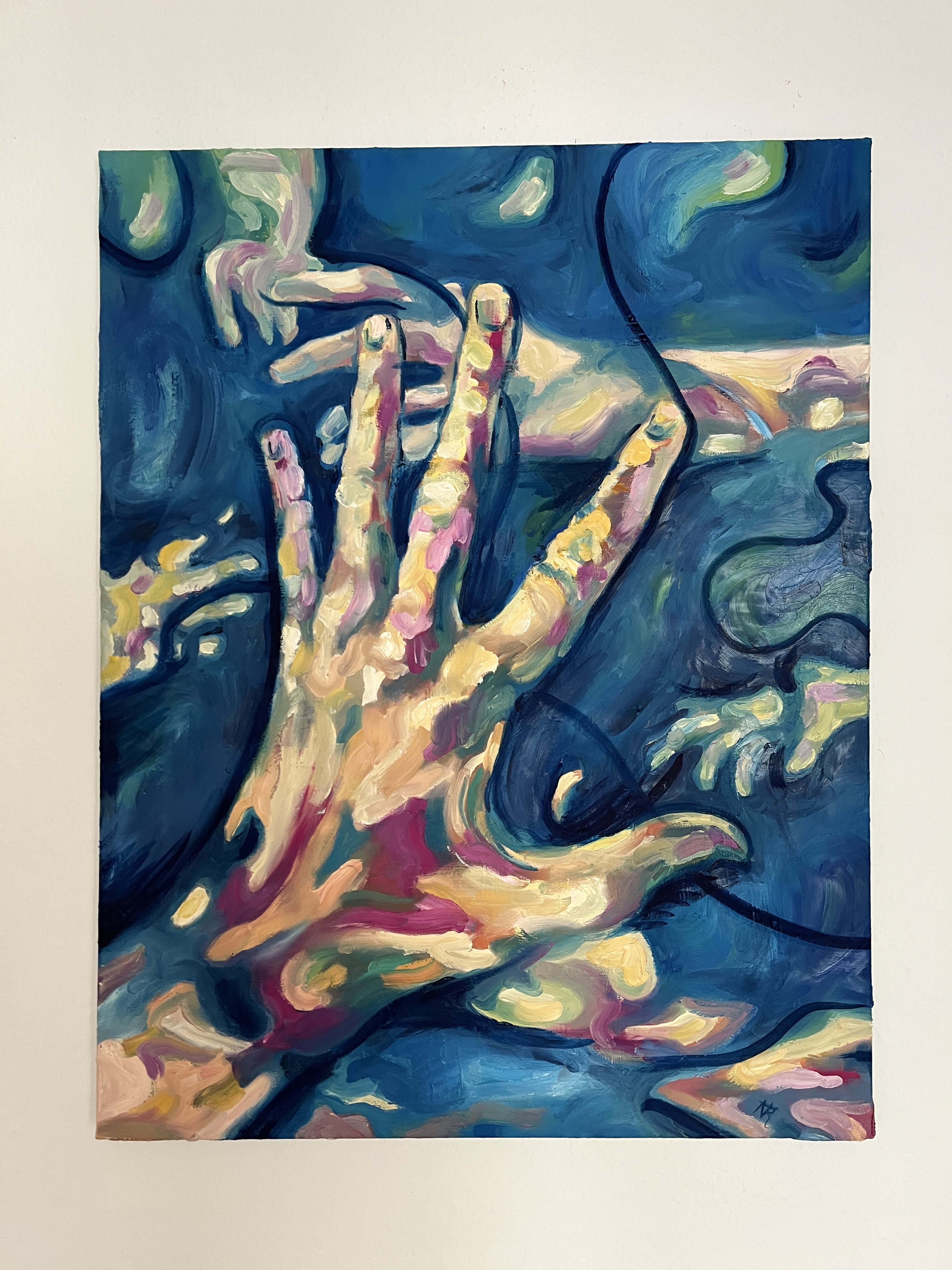 Gemenge in blau - Noah Rennebaum 1