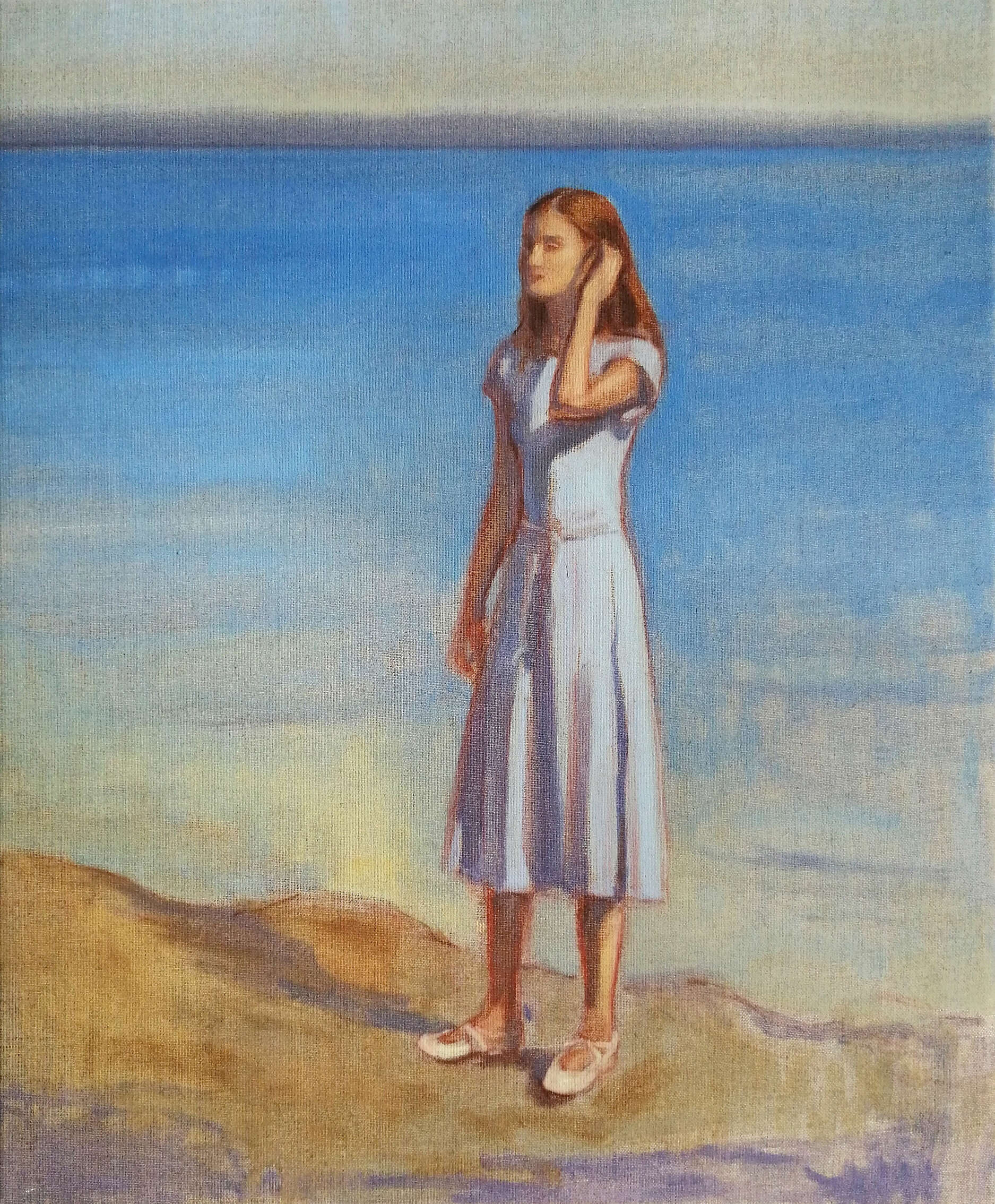 Frau am See - Christian Herzig 1