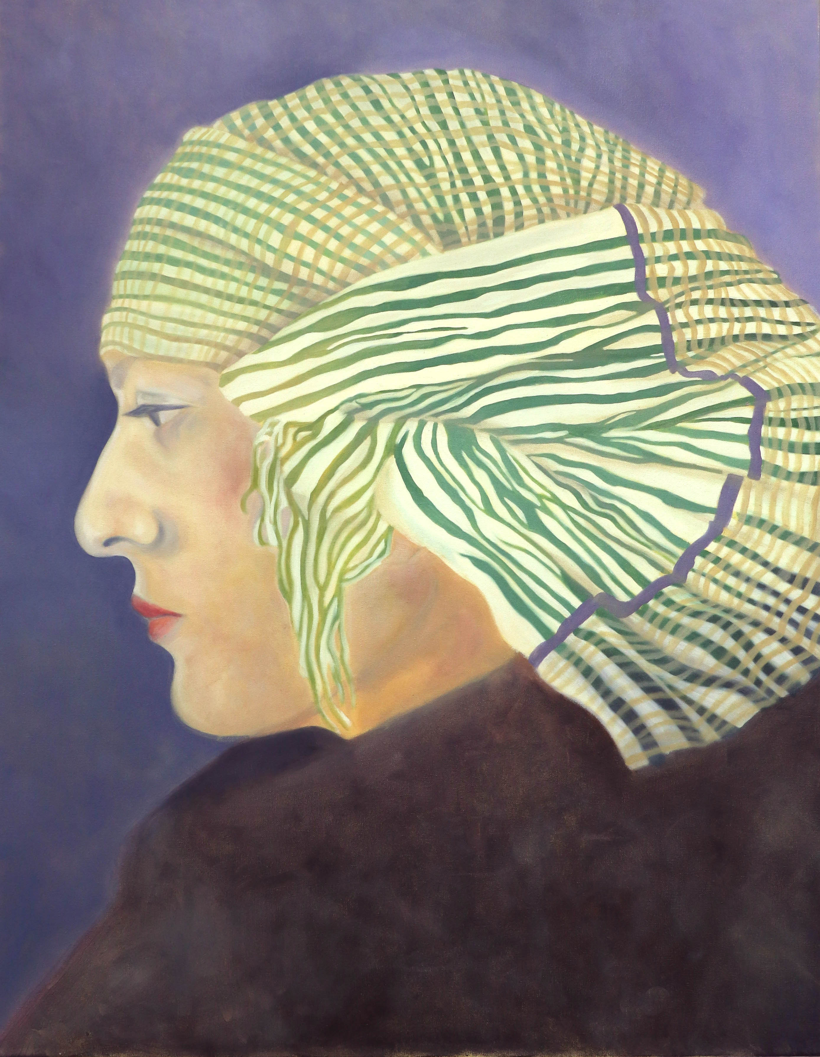 Die Frau mit dem Nautilus Kopftuch - Elena Thüring 1