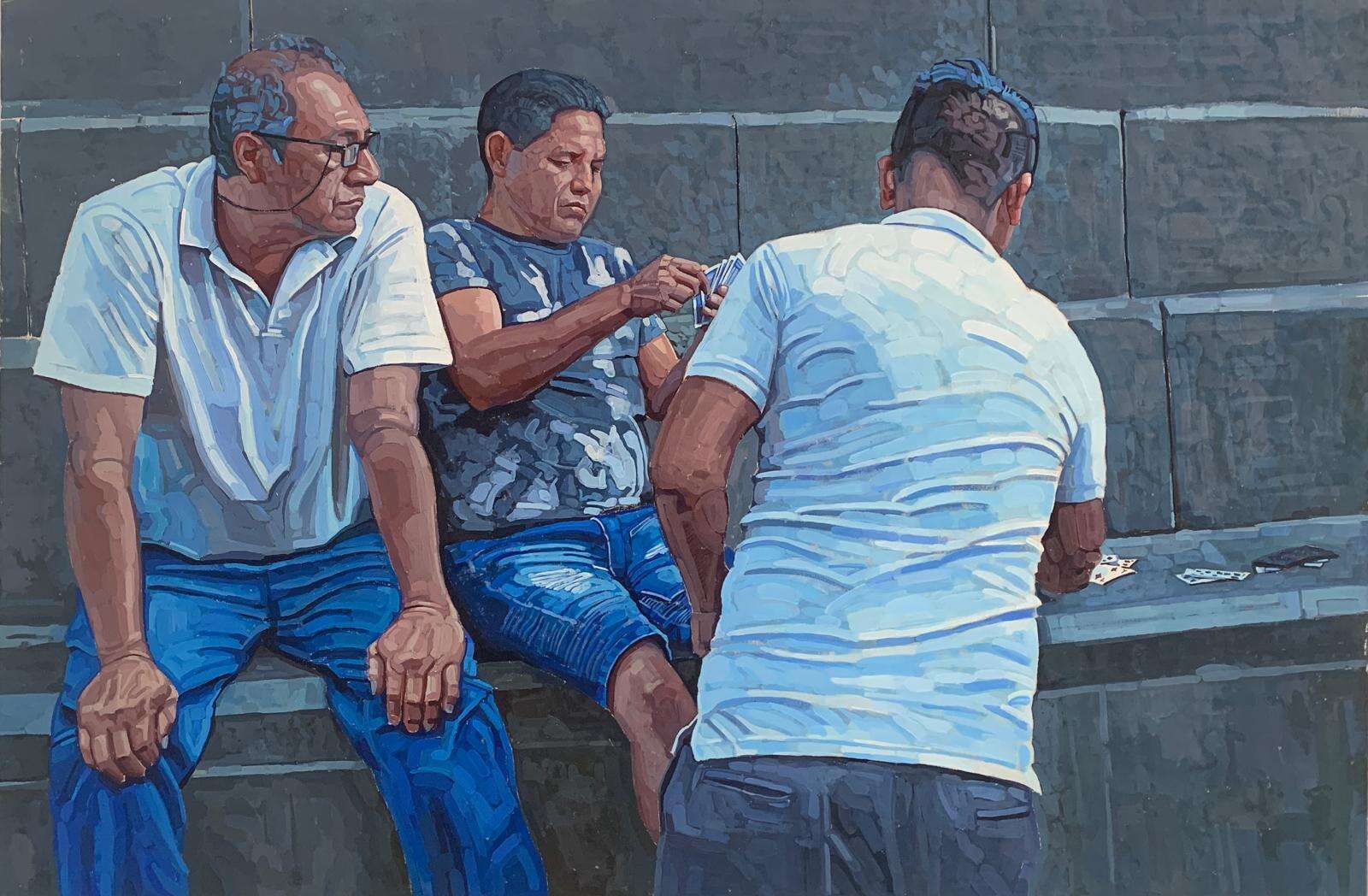 Die Kartenspieler - Sebastian Lorenz 1