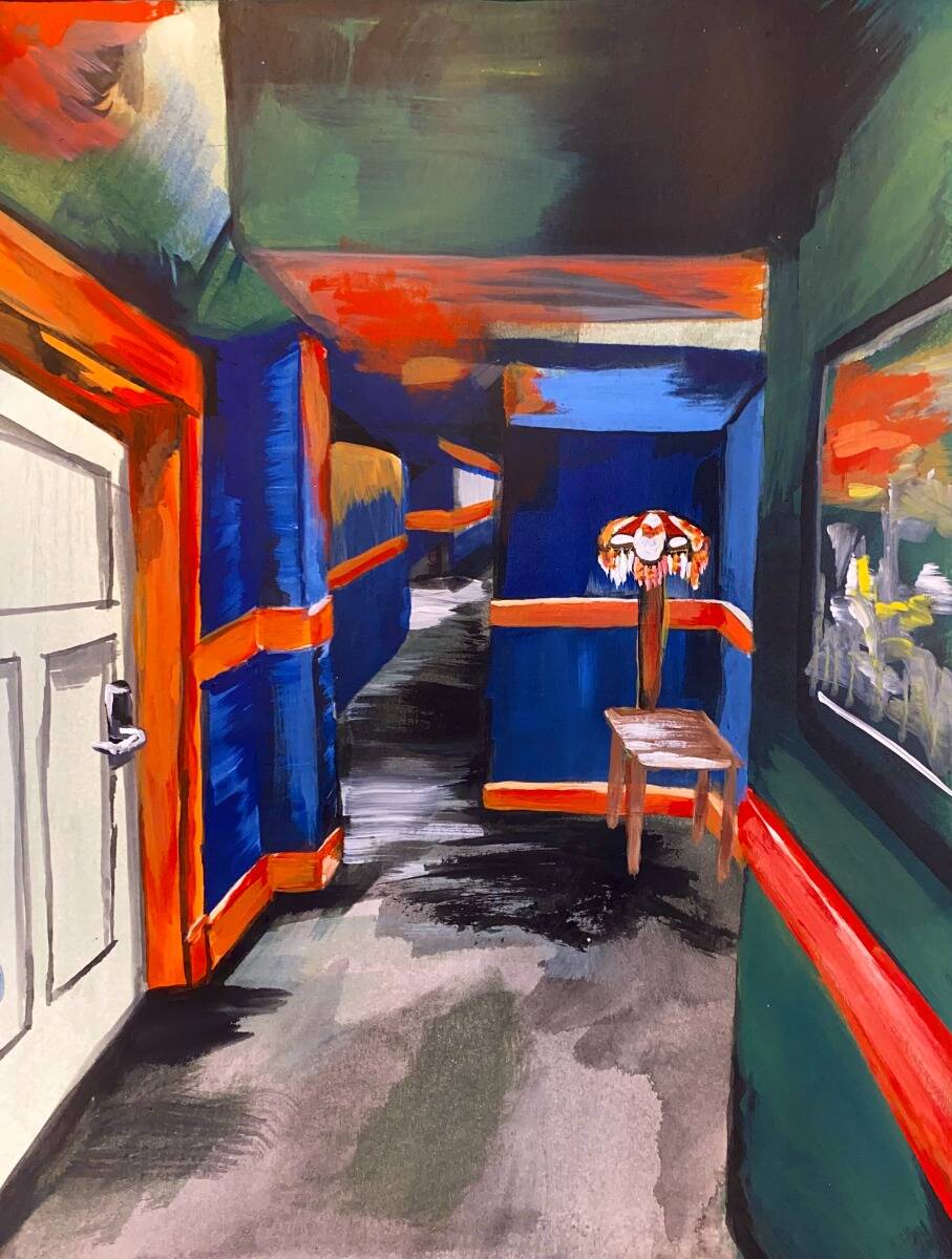 Mitternacht im McMenamins Hotel