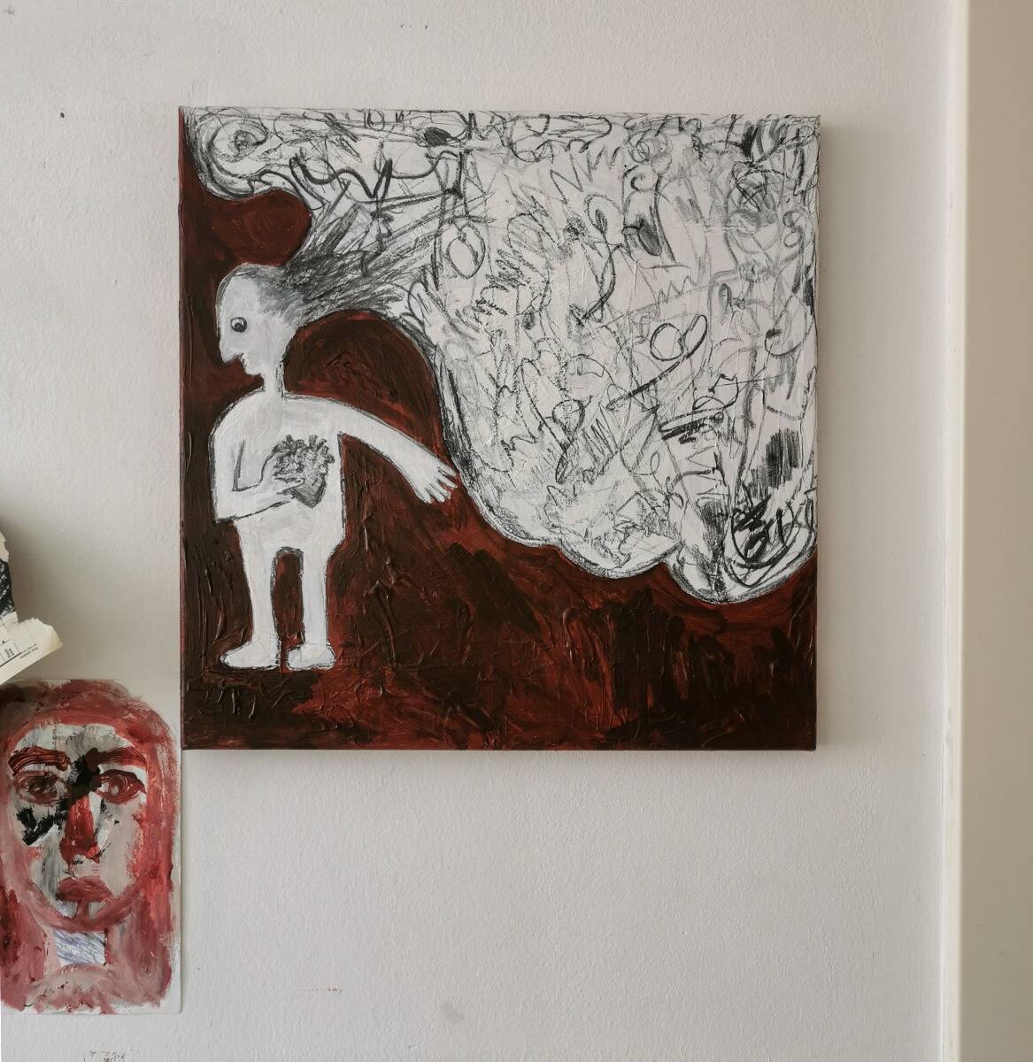 Head full of thoughts