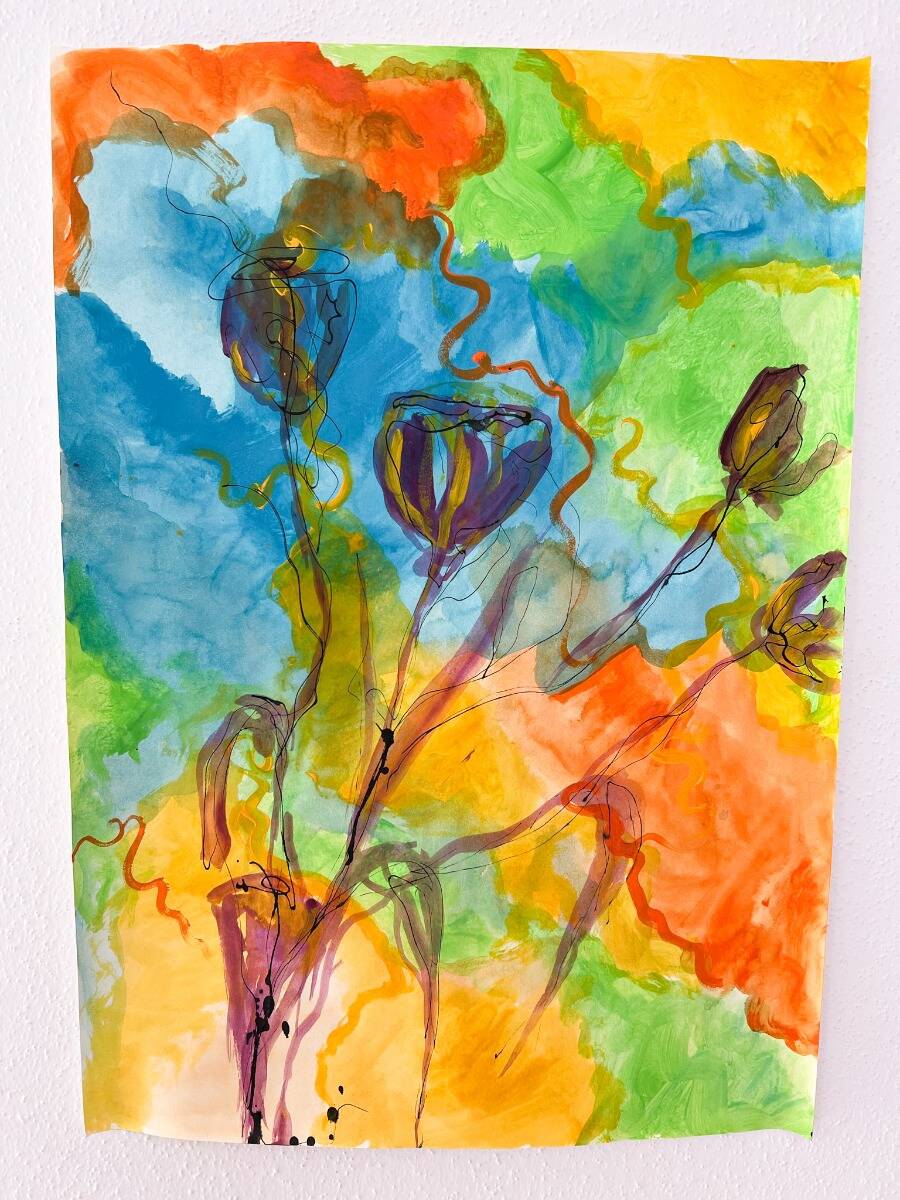 Rhythmisches Tulpenspiel