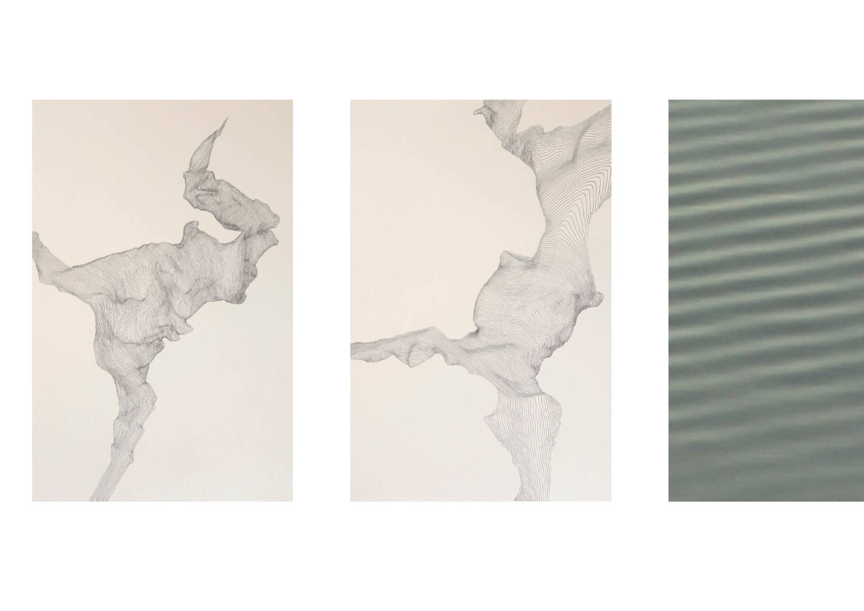 Faserstift, Marker, Acrylfarbe. A3