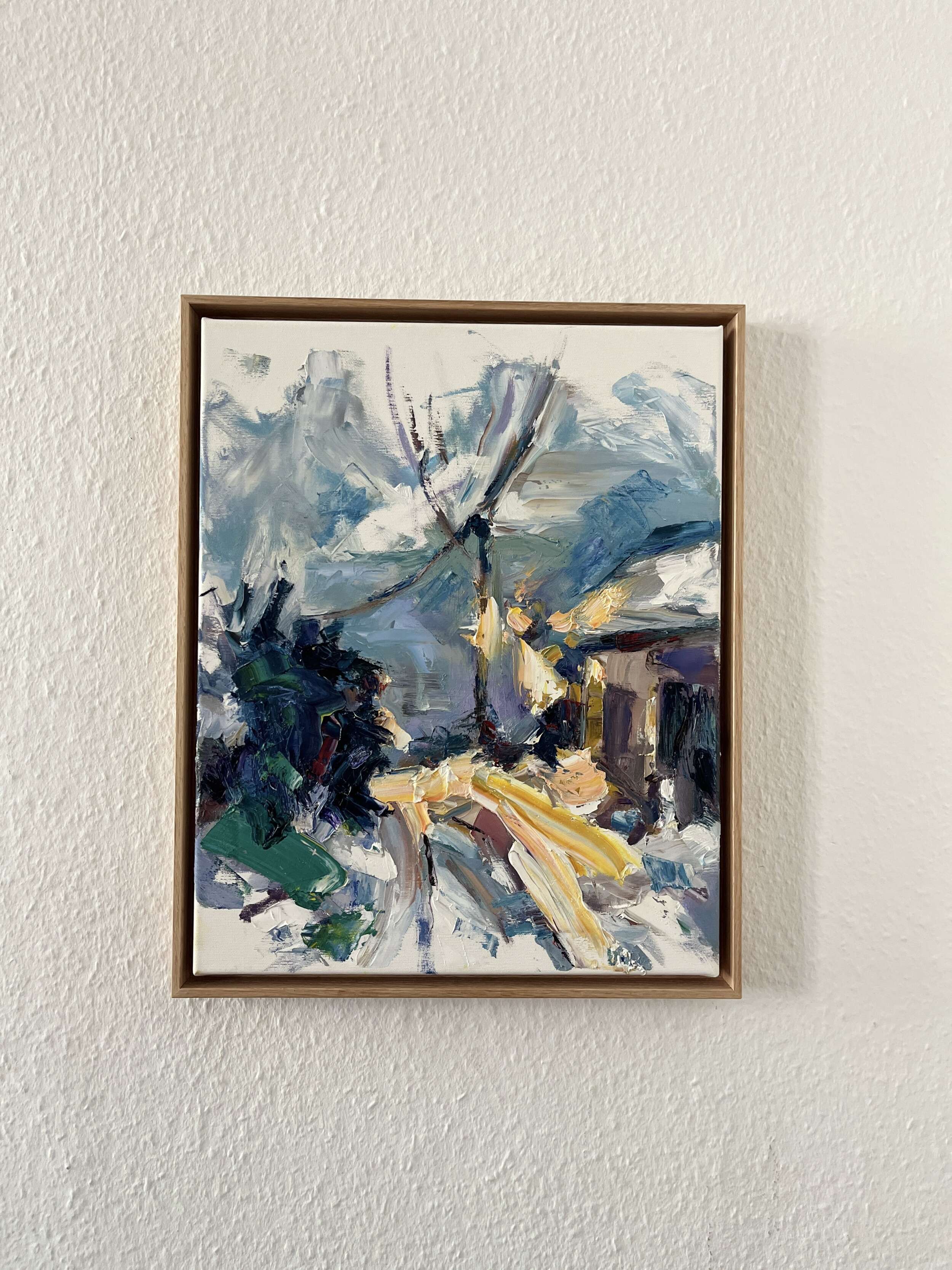 Laterne im Schnee - Noah Rennebaum 2