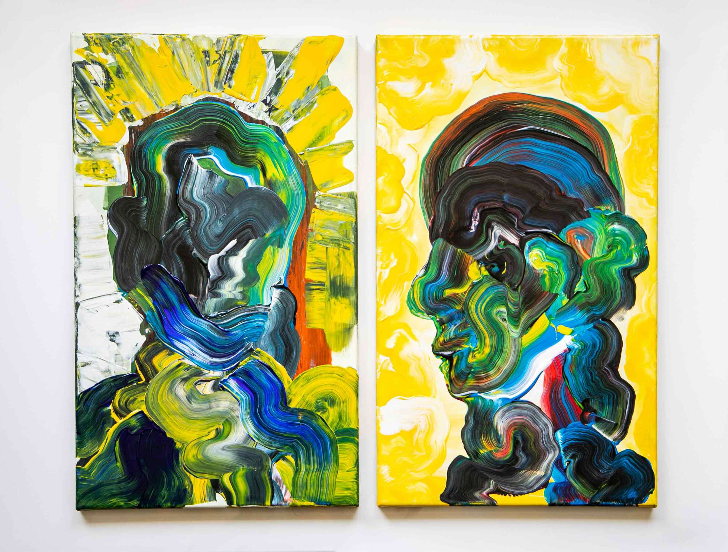 looking inwards (Dyptichon) - Alina Beck 3