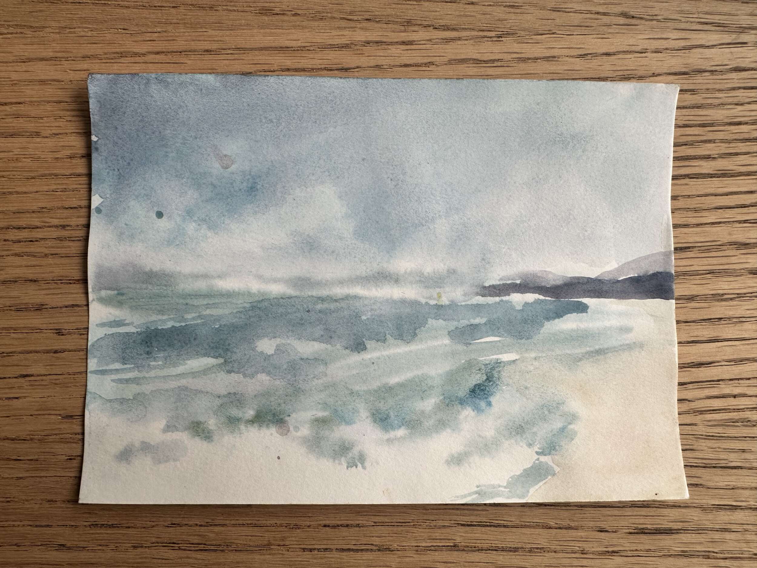 Bewölkter Strand - Melek Özer 2