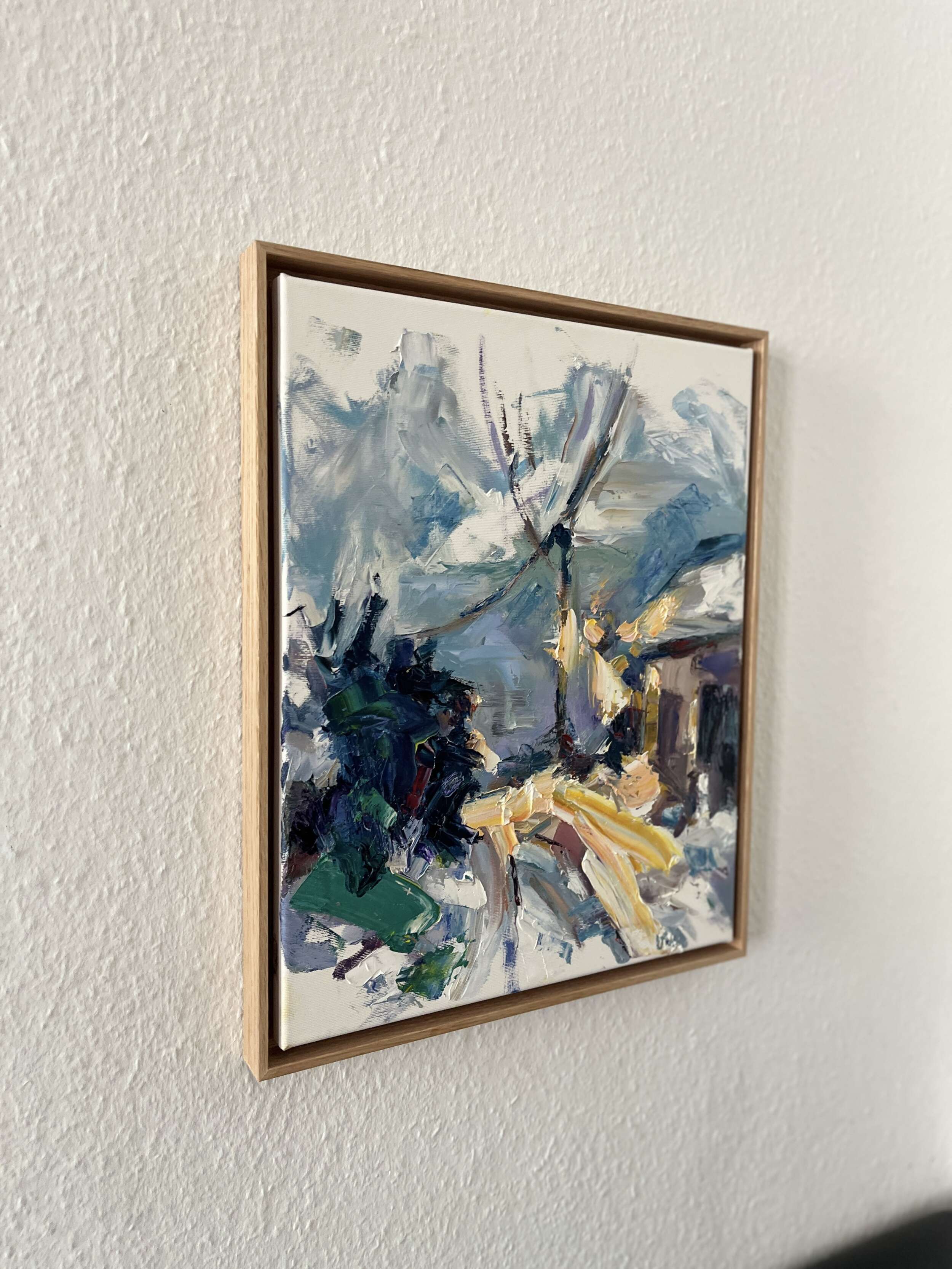 Laterne im Schnee - Noah Rennebaum 1