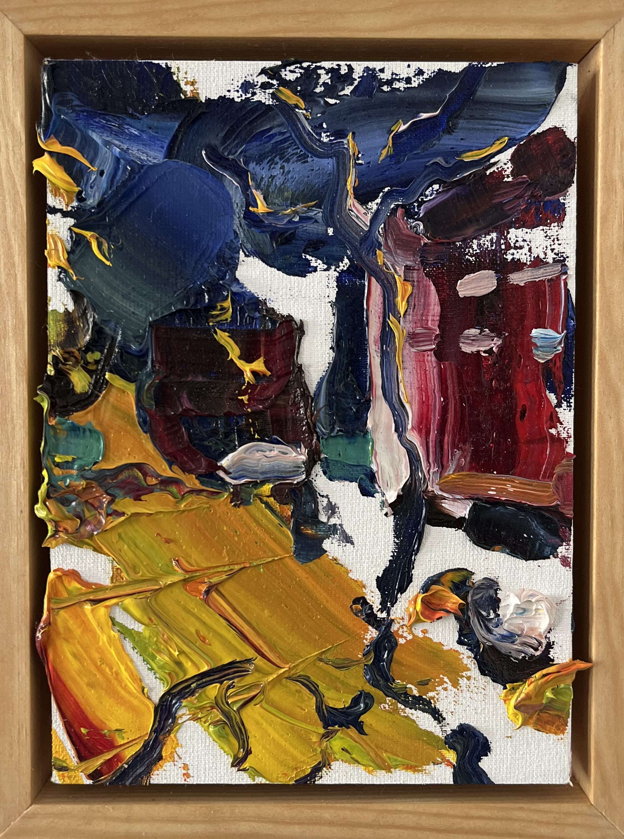 Rotes Haus bei Nacht - Noah Rennebaum 1