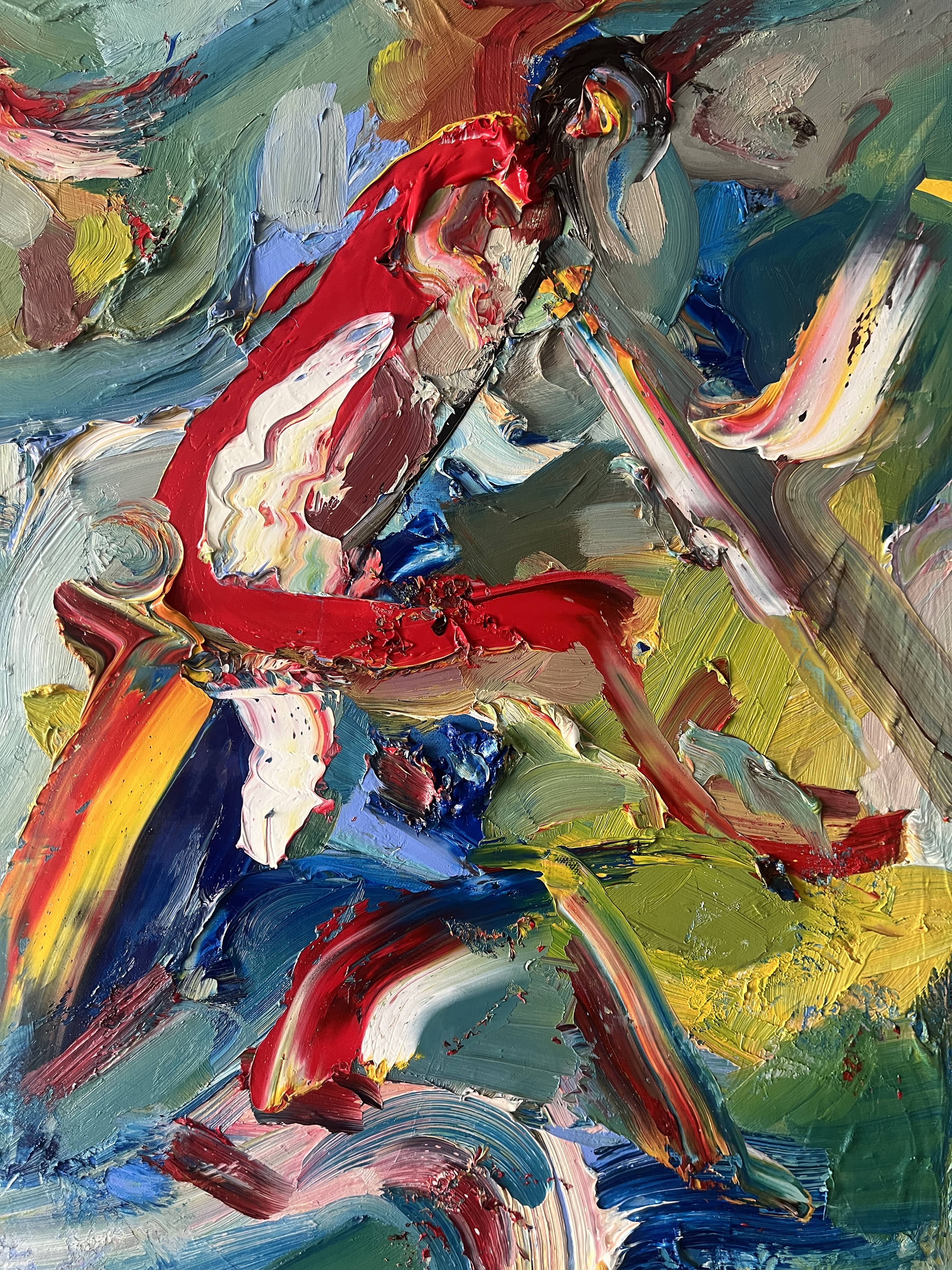 Auf das Fahrrad - Noah Rennebaum 1