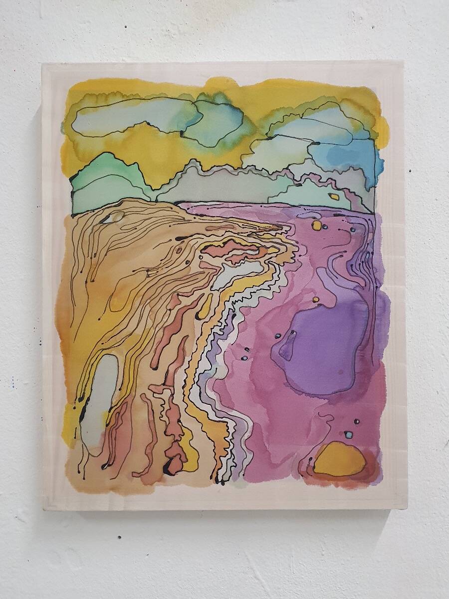 Silk and Honey Landscape