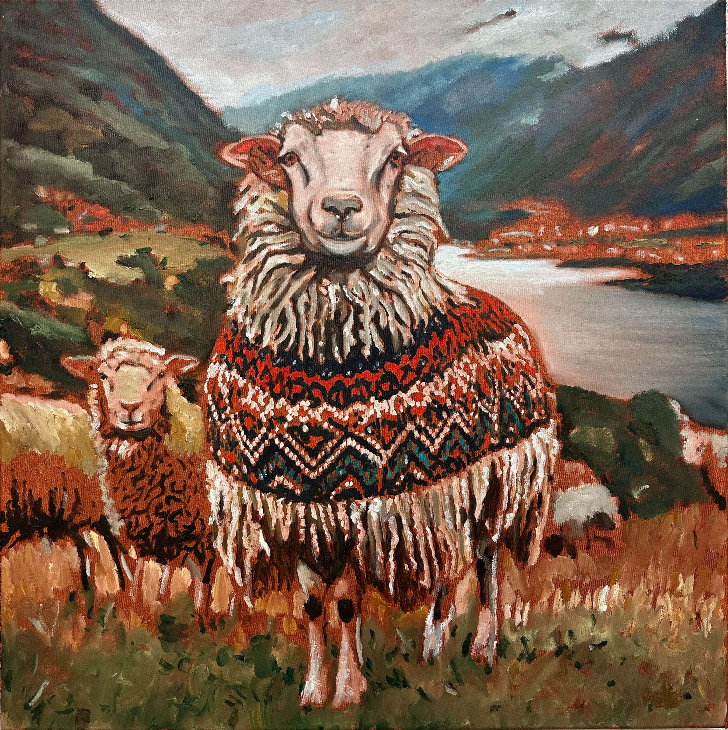 Echtes Norweger Schaf "Kristin"  - Toninho Dingl 1