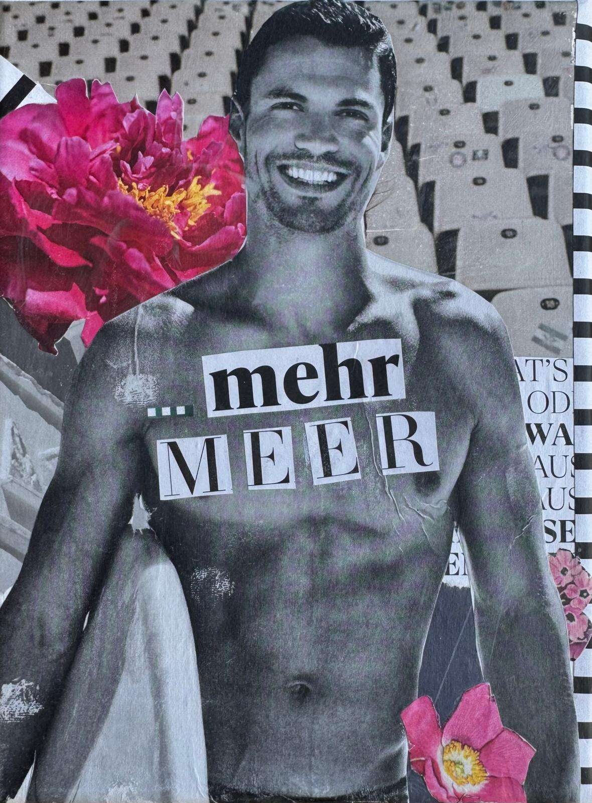 GEDANKENLOS BOY Collage - Sybille Stein 1